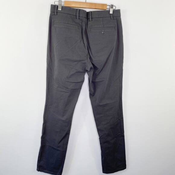 Everlane Mens Gray Slim Fit Chino Pants Size 32x30 Career Office Everyday Basic - Picture 8 of 9